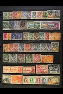1925-63 USED COLLECTION Good Lot With Better Values, Note 1925-9 KGV Complete To 7s6d, 1935 Silver Jubilee Set, 1935-52  - Rodesia Del Norte (...-1963)
