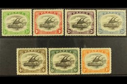 1909-10 Lakatoi Watermark Sideways, Perf 11 Set, SG 59/65, Fine Mint. (7) For More Images, Please Visit Http://www.sanda - Papouasie-Nouvelle-Guinée