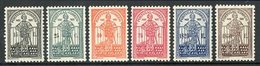 1931 Nuno Alvares Set Complete, SG 859/864, Very Fine Well Centered Mint. (6 Stamps) For More Images, Please Visit Http: - Autres & Non Classés