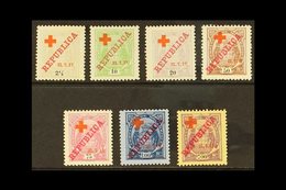 MOZAMBIQUE COMPANY 1917 Red Cross Fund Ovptd Set SG 189/95, Very Fine Mint (7 Stamps). For More Images, Please Visit Htt - Other & Unclassified