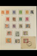 1954-63 ALL DIFFERENT USED COLLECTION. A Complete Collection (SG 1/49) With The 1954-56 Set Plus Coil Examples, 1959-62  - Rhodesien & Nyasaland (1954-1963)