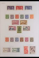 1937-67 COMPLETE MINT COLLECTION Presented On Sleeved Album Pages, 1937 Coronation To 1967 Associated Statehood Overprin - St.Lucia (...-1978)