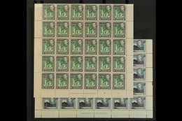 KING GEORGE VI COMPLETE SHEETS A Group Of Never Hinged Mint Sheets Of 60 Stamps With Selvedge To All Sides, Comprising 1 - St.Vincent (...-1979)