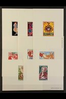 1964-1972 EPREUVES DE LUXE Very Fine ALL DIFFERENT COLLECTION. A Wonderful Array Of Postage And Air Post Issues. Include - Altri & Non Classificati