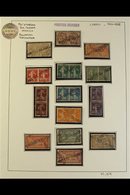 POSTES SERBES HANDSTAMPS. 1917 "Postes Serbes" Handstamps On French Stamps Complete Set, Yvert 1/14, Fine Used With Serb - Servië