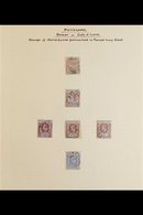 USED ABROAD COLLECTION - INTERESTING QV-KGV STAMPS Old Time Collection Written Up On Pages, With Stamps Displaying Clear - Sierra Leone (...-1960)