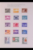 1953-1971 COMPREHENSIVE VERY FINE MINT COLLECTION On Pages, ALL DIFFERENT, Includes 1955-59 Set, 1959 Constitution Set,  - Singapore (...-1959)