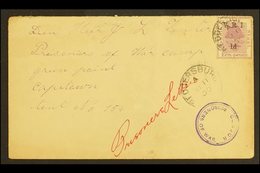 BOER WAR 1900 (11 June) Cover To Prisoner Of War Camp At Green Point, Cape Town, Bearing OFS 1d "V.R.I." Tied By Redders - Non Classés