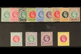 NATAL 1902 - 3 Complete Set, Wmk CA, Ed VII< SG 127/39, Mint, 2s Corner Thin Otherwise Very Fine. (13 Stamps) For More I - Unclassified