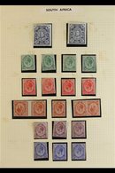 1910-36 MINT KGV COLLECTION. A Most Useful KGV Collection With Sets, Top Values & Back Of The Book Ranges Neatly Present - Unclassified
