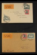 1929 AIRMAILS COLLECTION OF FLOWN COVERS Either Postmarked 26th August 1929, This Being The First Flight From Cape Town, - Ohne Zuordnung