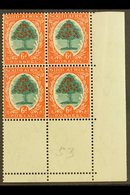 1933-48 6d Green & Orange-vermilion, Die II, SG 61c, Never Hinged Mint Corner Block Of 4. For More Images, Please Visit  - Non Classificati