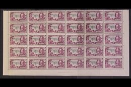 1935 SILVER JUBILLE PART PANES. Silver Jubilee Set, SG 31/34, Never Hinged Mint Part Panes Of 30 Stamps With Selvedge To - Südrhodesien (...-1964)