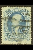 1861 - 2 90c Pale Blue Washington, Perf 12, Sc 72, SG 68a, Fine Used. Good Colour With Full Perfs. For More Images, Plea - Other & Unclassified