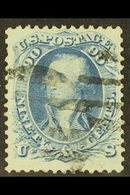 1861 - 2 90c Pale Blue Washington, Perf 12, Sc 72, SG 68a, Fine Used. Good Colour With Full Perfs. For More Images, Plea - Autres & Non Classés