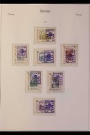 KINGDOM OF YEMEN ROYALIST ISSUES 1962-1967 Never Hinged Mint Collection On Hingeless Pages, All Different Complete Sets, - Yemen