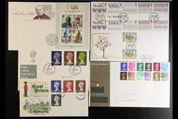 1850's - 2010's COVERS & CARDS ACCUMULATION. A Large Carton Filled With An Estate Balance Of FDC, Commercial Covers, Pic - Other & Unclassified