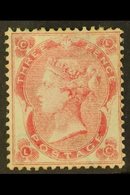 1862-64 3d Bright Carmine-rose, Small Corner Letters, Watermark Emblems, SG 76, Very Fine Unused Without Gum, Cat £2700  - Other & Unclassified