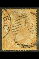 1867-80 2s Brown, Wmk Spray Of Rose, SG 121, Good Used, Faults, Spacefiller, Cat.£4250. For More Images, Please Visit Ht - Otros & Sin Clasificación