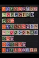 1952-1960 WILDINGS. NEVER HINGED MINT COLLECTION On Stock Pages, All Different, Includes 1952-54 Wmk Tudor Crown Set, 19 - Other & Unclassified