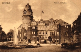 Detmold, Fürstliches Schloss, 1918 - Detmold