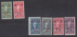 Belgisch Congo 1931 Stanley 6w Opdruk (2 Laagste Waarden Met Albumplooitje) ** Mnh (41889) - Unused Stamps