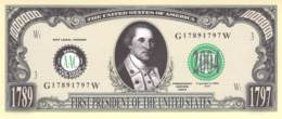 1 Mio Dollar Präsident Serie  George Washington / Fantasy Banknote - Sonstige – Amerika