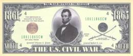 1 Mio Dollar Präsident Serie  Abraham Lincoln / Fantasy Banknote - Other - America