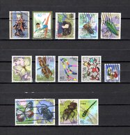 Japón  1986-87 . Y&T Nº  1600-1601-1602-1603/06-1607/08-1609-1610/13 - Used Stamps