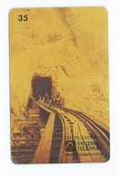 LSJP BRAZIL PHONECARD TUNNEL ROCHEDO RAILROAD PARANAGUA TELEBRAS - Brasilien