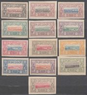 French Somali Coast, Cote Des Somalis 1894 Yvert#6-18 Mint Hinged - Unused Stamps