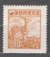 South Korea 1954 Little Deer Mi#171 Mint Never Hinged - Corée Du Sud