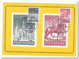 Denemarken 1981, ( Stamps 1978 ) Nordia - Cartes-maximum (CM)