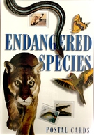 UNITED STATES (USA), Postcardbooklet Endangered Animals (1996) - Other & Unclassified