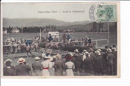 Deutsches Heer - Armée Allemande ( Courses De Chevaux ) Cachet Postal D'Avricourt En 1911 - Autres & Non Classés