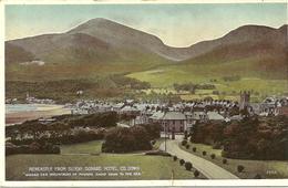 NEWCASTLE FROM SLIEVE DONARD HOTEL - CO. DOWN - WITH LISBURN POSTMARK 1938 - Down