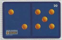 LSJP BRAZIL PHONECARD GAME DOMINO PIECE (2X5) TELERJ - Brasilien