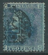 1858-79 GREAT BRITAIN USED SG 45 2d PLATE 9 (EC) - F24-4 - Gebraucht