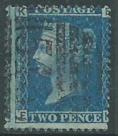 1858-79 GREAT BRITAIN USED SG 45 2d PLATE 9 (FK) - F24-3 - Usati