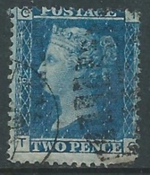 1858-79 GREAT BRITAIN USED SG 45 2d PLATE 9 (TC) - F24-4 - Used Stamps