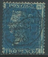 1858-79 GREAT BRITAIN USED SG 47 2d PLATE 14 (HE) - F24-5 - Oblitérés