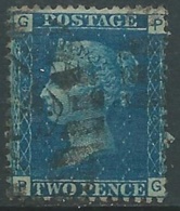 1858-79 GREAT BRITAIN USED SG 47 2d PLATE 14 (PG) - F24-5 - Used Stamps