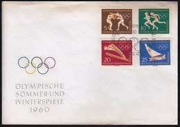 Germany DDR Berlin 1960 Olympic Games Squaw Valley & Rome  Boxing Athletics Jump Skiing Sailing - Summer 1960: Rome