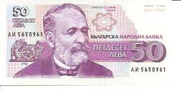 Bulgaria  P-101   50 Leva 1992   UNC - Bulgarie