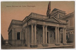 CUBA  CIENFUEGOS Banco Nacional - Cuba