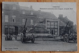 Châtelet - Monument Commémoratif Français, 22 Août 1914 - Guerre / Militaria - Bords Usagés - (n°14476) - Châtelet