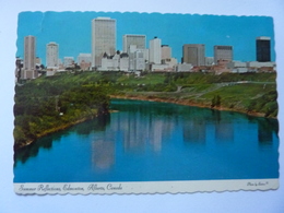 Cartolina "Summer Reflection Edmonton, Alberta Canada" 1976 - Edmonton