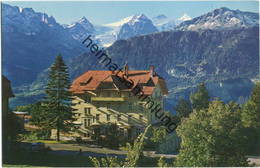 Hohfluh - Hasliberg - Hotel Alpenruhe - Foto-AK - Verlag Brügger AG Meiringen - Brügg