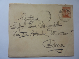 Busta Viaggiata Da Godo ( Ravenna ) A Roma 1918 - Storia Postale (Posta Aerea)