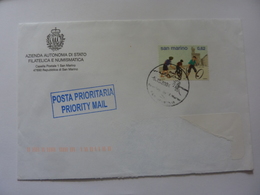 Busta Viaggiata "Azienda Autonoma Di Stato Filiatelica E Numismatica" 2004 - Covers & Documents